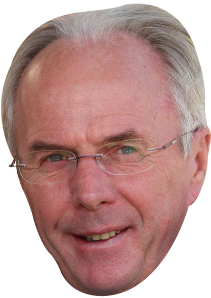 Sven Goran Erikson Face Mask