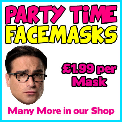 Leonard Big Bang Theory Celebrity Face Mask