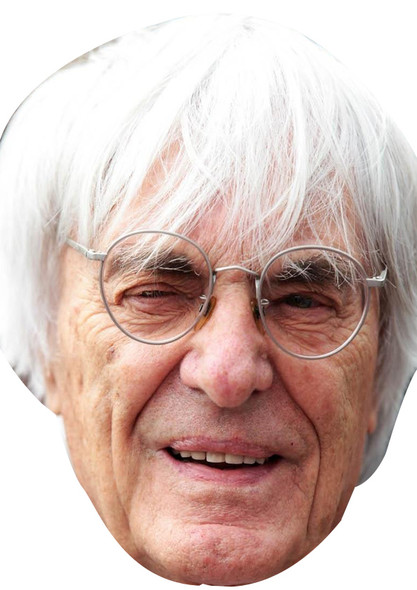 Bernie Ecclestone Celebrity Face Mask