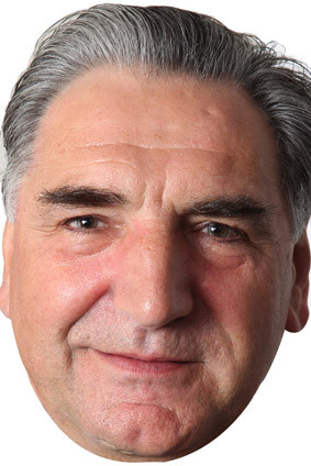 Jim Carter Mr Carson Downton Celebrity Face Mask