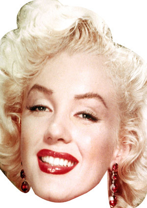 Marylin Monroe Celebrity Face Mask