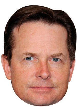Michael J Fox Celebrity Face Mask