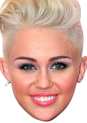 Miley Cyrus New 2018 Celebrity Face Mask
