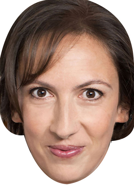 Miranda Hart Celebrity Face Mask - Fancy Dress Party Mask 2026