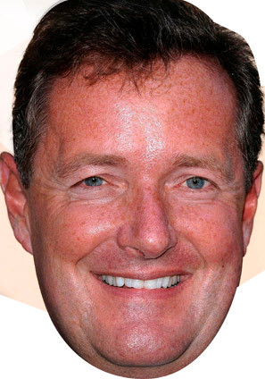 Piers Morgan Celebrity Face Mask