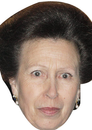 Princess Anne Celebrity Face Mask