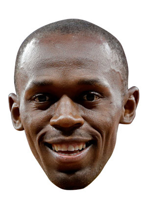 Usain Bolt Celebrity Face Mask