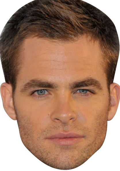 Chris Pine Celebrity Face Mask