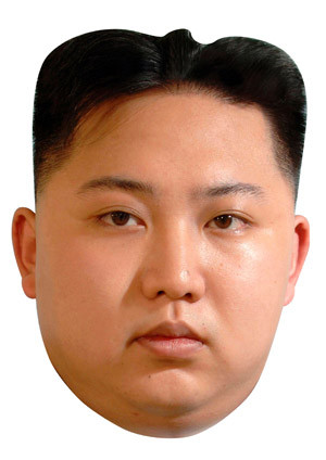 Kim John Il Celebrity Face Mask