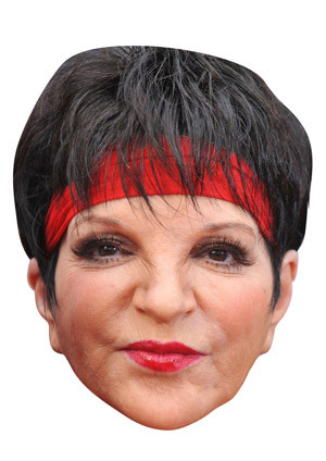Liza Minelli Celebrity Face Mask