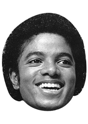 Michael Jackson Young 1 Celebrity Face Mask