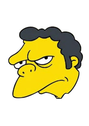 Moe Simpsons Celebrity Face Mask