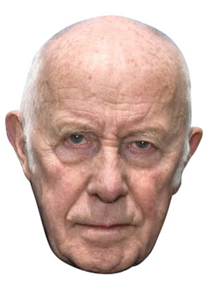 Richard Wilson Victor Meldrew Celebrity Face Mask
