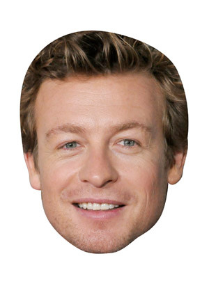 Simon Baker Celebrity Face Mask