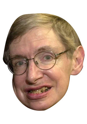 Stephen Hawking Celebrity Face Mask