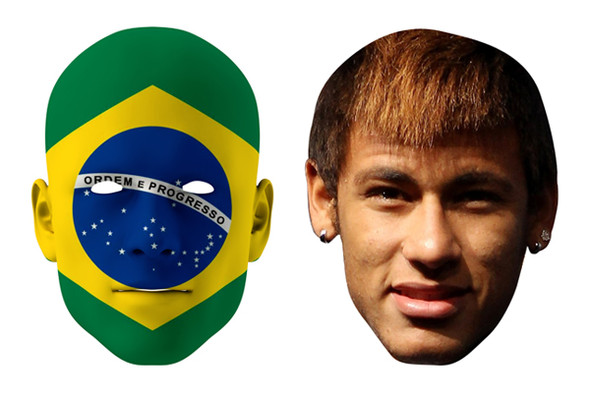 Brazil World Cup Face Mask Pack