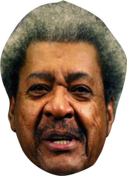 Don King Boxer Face Mask
