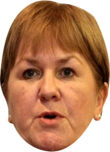 Joanne Lamont Politician Celebrity Face Mask - Fancy Dress Party Mask 2026