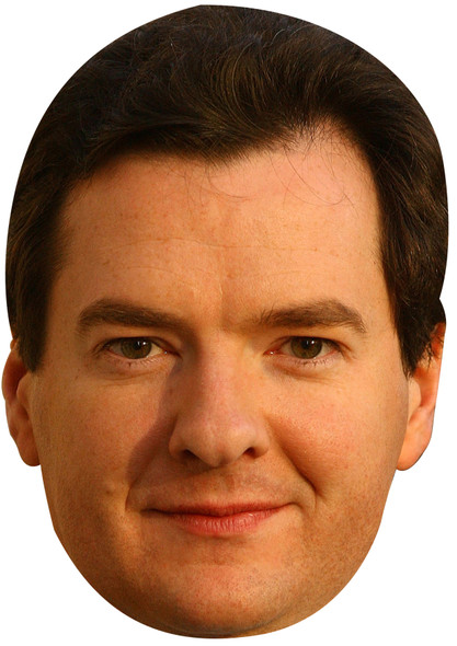 George Osborne Politician Celebrity Face Mask - Fancy Dress Party Mask 2026