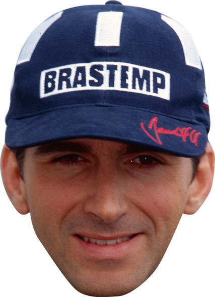 Damon Hill Formula1 Face Mask