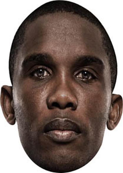 Samuel Eto Celebrity Face Mask - Fancy Dress Party Mask 2026