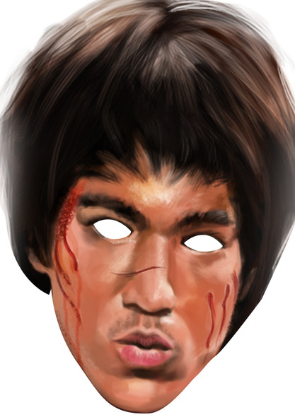 Bruce Lee Movie Celebrity Face Mask - Fancy Dress Party Mask 2026