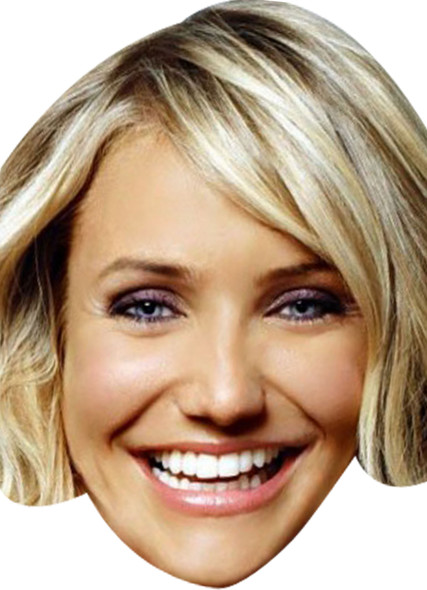 Cameron Diaz Tv Star Celebrity Face Mask - Fancy Dress Party Mask 2026