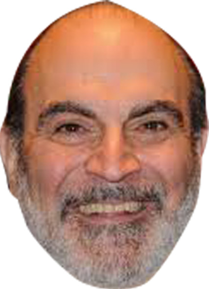 David Suchet Tv Star Face Mask