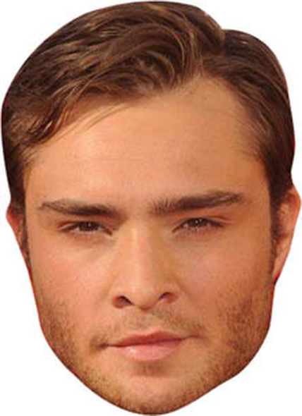 Ed Westwick Tv Star Celebrity Face Mask - Fancy Dress Party Mask 2026