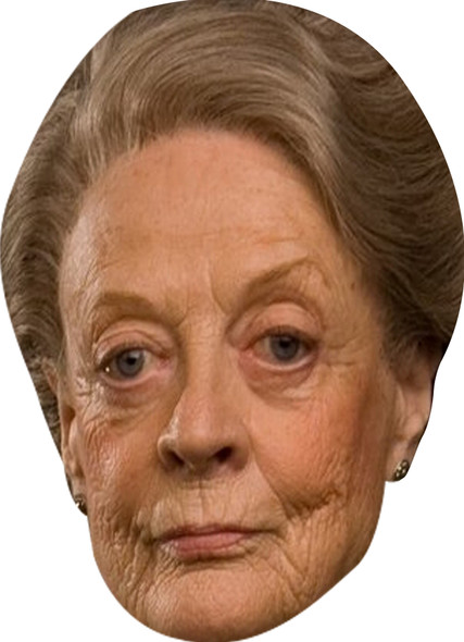 Maggie Smith Tv Star Celebrity Face Mask - Fancy Dress Party Mask 2026
