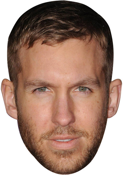 Calvin Harris Music Celebrity Face Mask - Fancy Dress Party Mask 2026