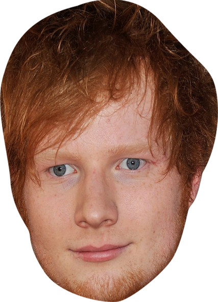 Ed Sheeran Music Celebrity Face Mask - Fancy Dress Party Mask 2026