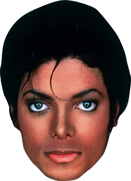 Michael Jackson Bad Music Celebrity Face Mask - Fancy Dress Party Mask 2026