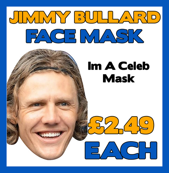 Jimmy Bullard Celebrity Face Mask