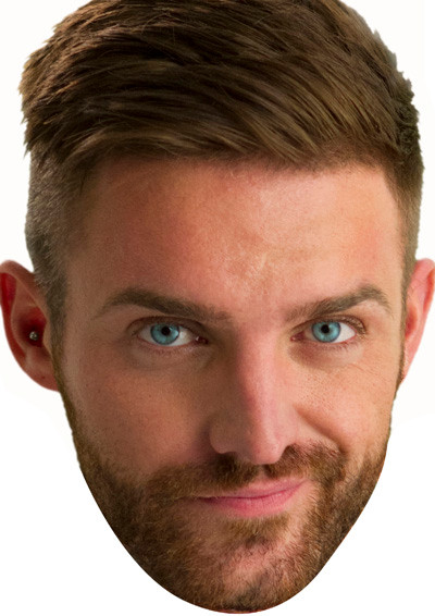 Aaron Chalmers 2018 Celebrity Face Mask