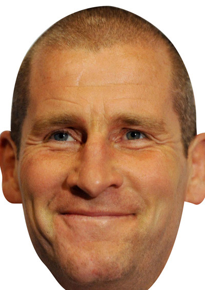 Stuart Lancaster England Rugby 2018 Celebrity Face Mask