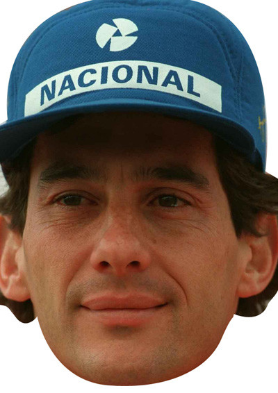 Ayrton Senna Sports 2018 Celebrity Face Mask