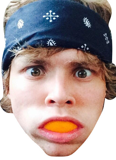 Ashton Irwin 2018 Celebrity Face Mask