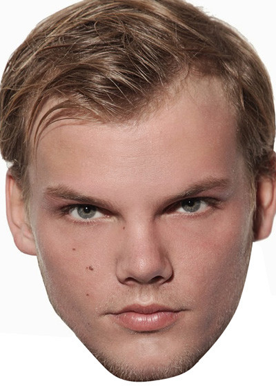 Avicii Music Star 2018 Celebrity Face Mask