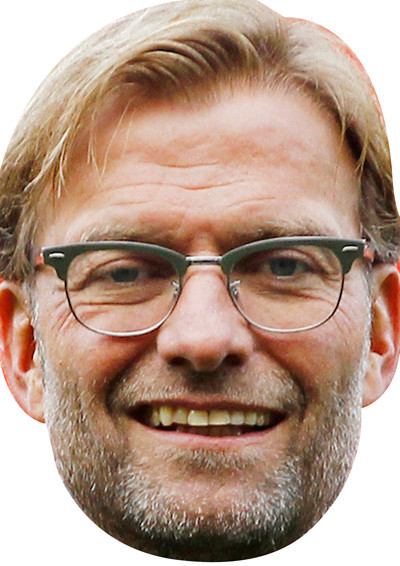 Jurgen Klopp Football 2018 Celebrity Face Mask