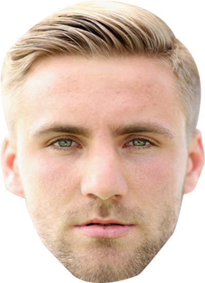 Luke Shaw Football 2018 Celebrity Face Mask