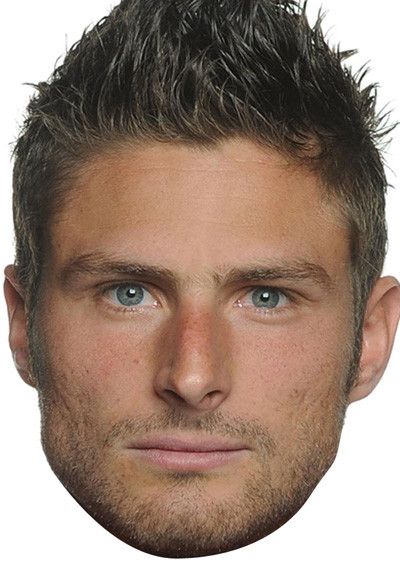 Olivier Giroud Sport Football 2018 Celebrity Face Mask