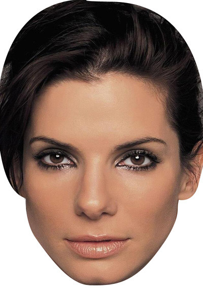 Sandra Bullock Movies Stars 2018 Celebrity Face Mask