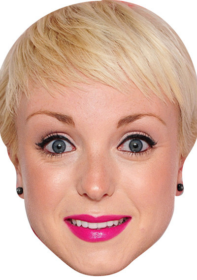 Helen George Tv Stars 2018 Celebrity Face Mask