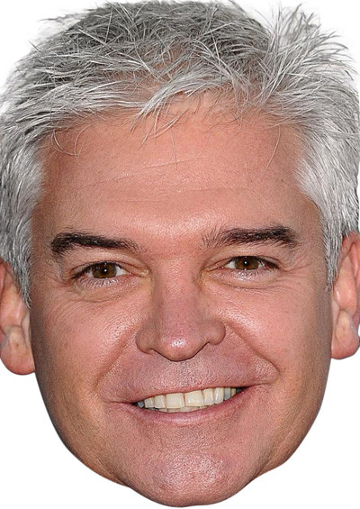 Phillip Schofield Tv Stars 2018 Celebrity Face Mask