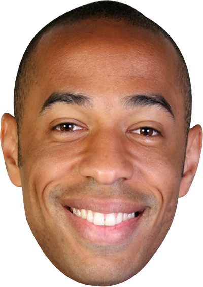 Henry Thierry Footballer Celebrity Face Mask