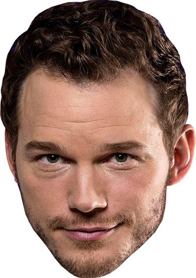Chris Pratt Film Stars Movies Face Mask