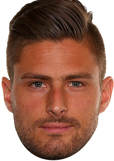 Oliver Giroud Footballers Face Mask