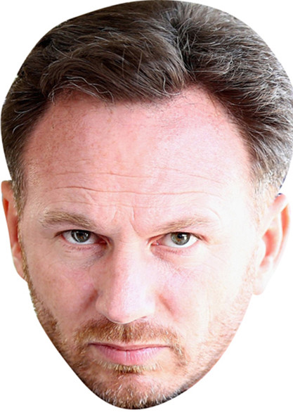 Christian Horner Formula 1 Face Mask