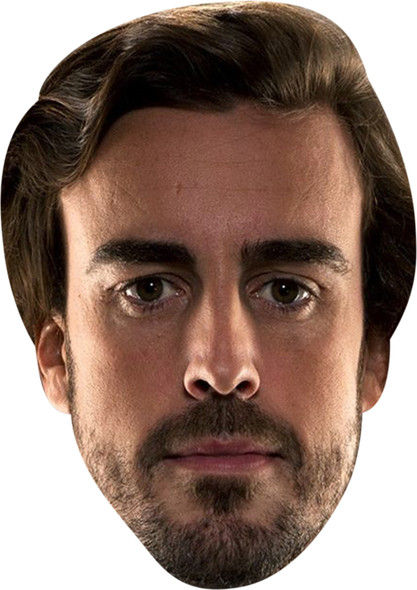 Fernando Alonso Formula1 Face Mask